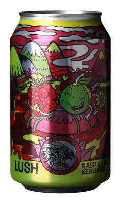 AMUNDSEN LUSH RASP & LIME BERLINER 5,3% 24X33CL AMUNDSEN LUSH RASP & LIME BERLINER 5,3% 24X33CL