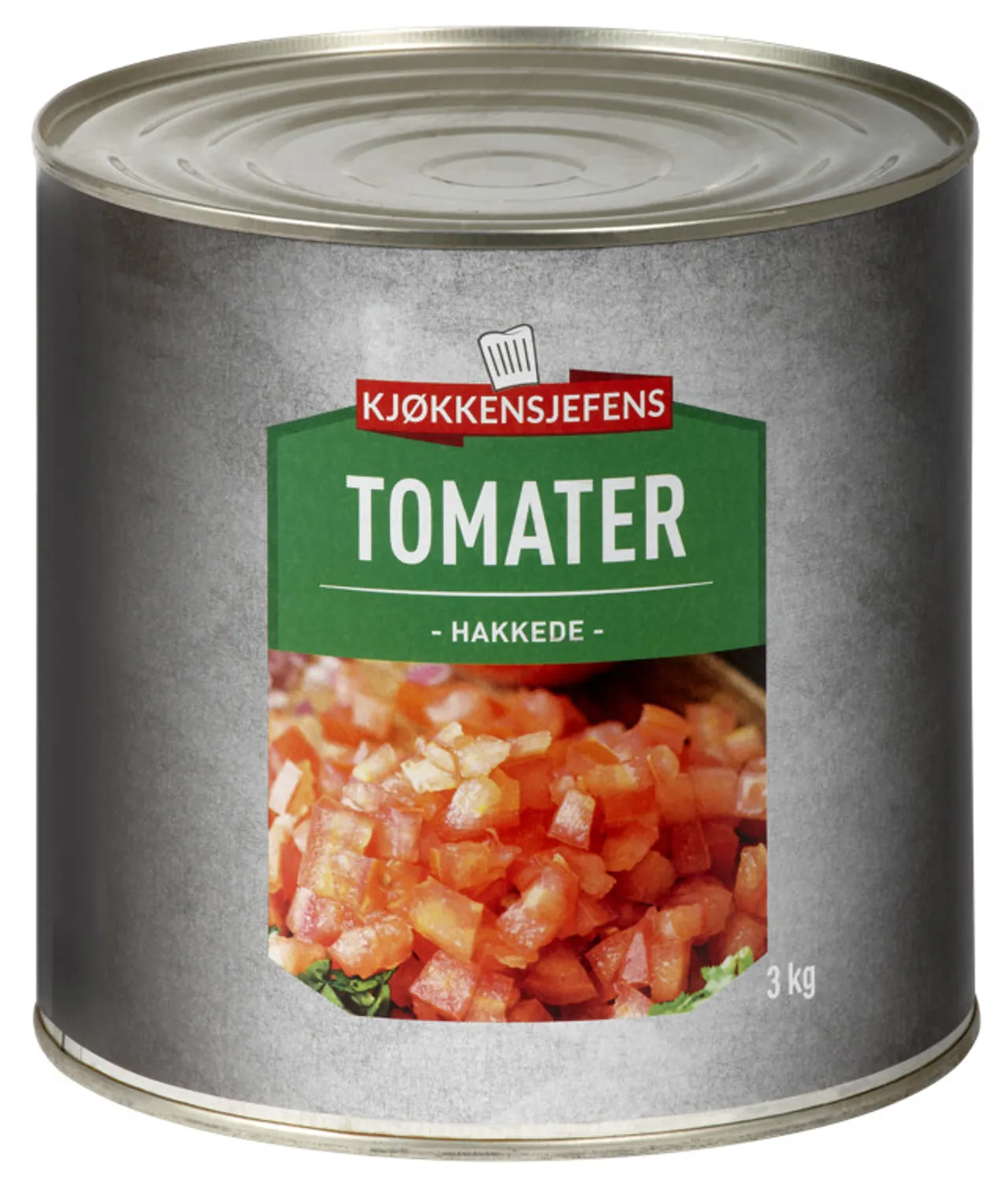TOMATER HAKKEDE 2550G KJØKKENSJEFENS