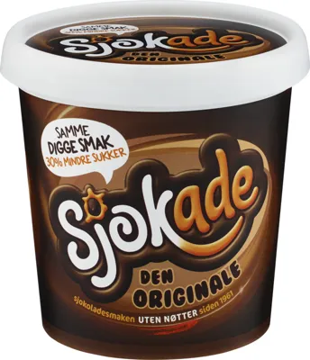 SJOKADE 30% MINDRE SUKKER 450G SJOKADE 30% MINDRE SUKKER 450G