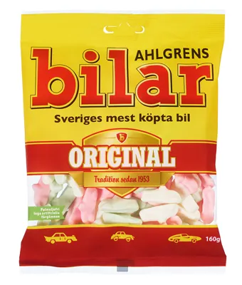 AHLGRENS BILER ORIGINAL 160G AHLGRENS BILER ORIGINAL 160G
