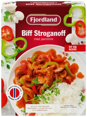 BIFF STROGANOFF 460G FJORDLAND BIFF STROGANOFF 460G FJORDLAND