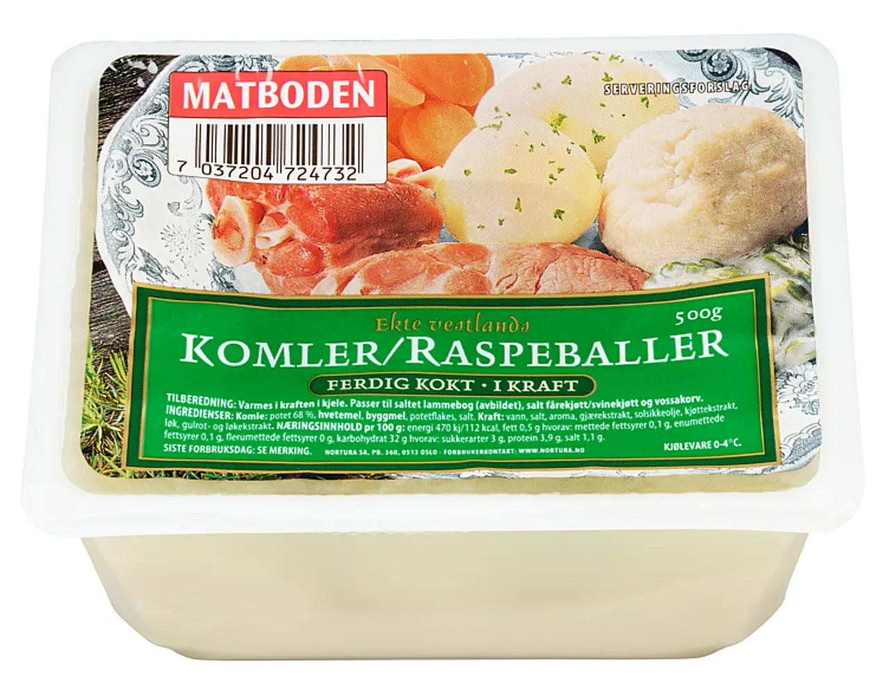 POTETBALL/KOMLE 500G
