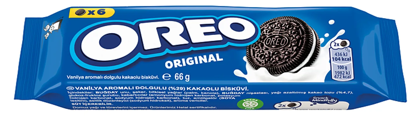 Oreo Kjeks Original 66g