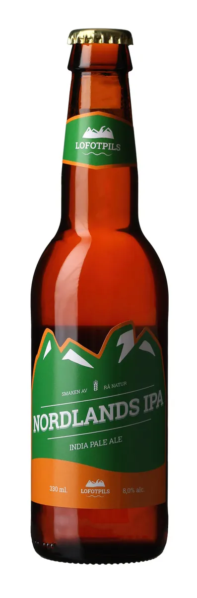 LOFOTPILS NORDLANDS IPA 8% 12X33CL LOFOTPILS NORDLANDS IPA 8% 12X33CL