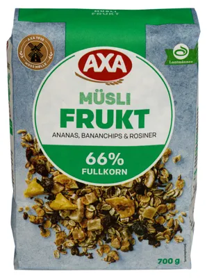 Frukt Müsli 700g Axa