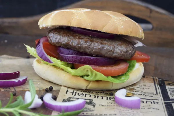 Homestyle Pepperburger 150g X 48stk