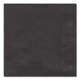 SERVIETTER SVART 12X12CM 2LAG