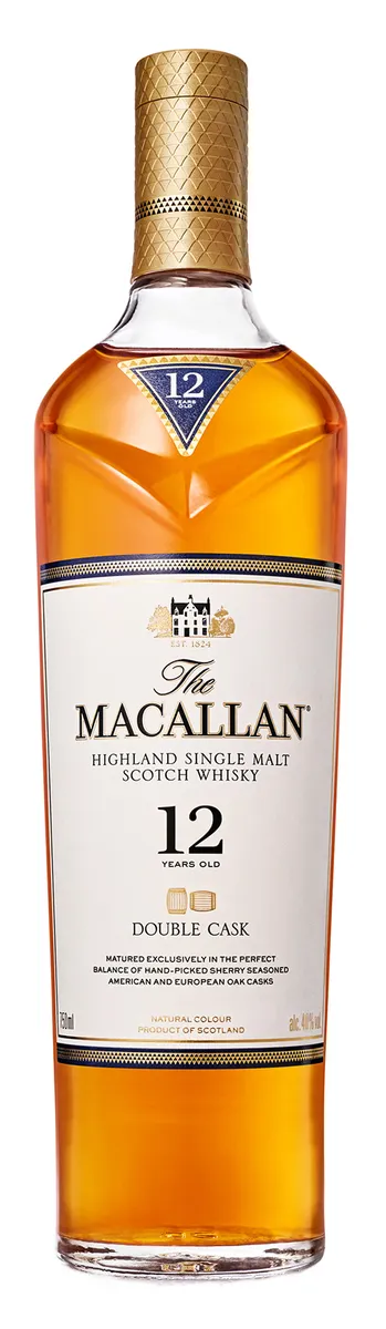 THE MACALLAN DOUBLE CASK 12 YO 40% 70CL THE MACALLAN DOUBLE CASK 12 YO 40% 70CL