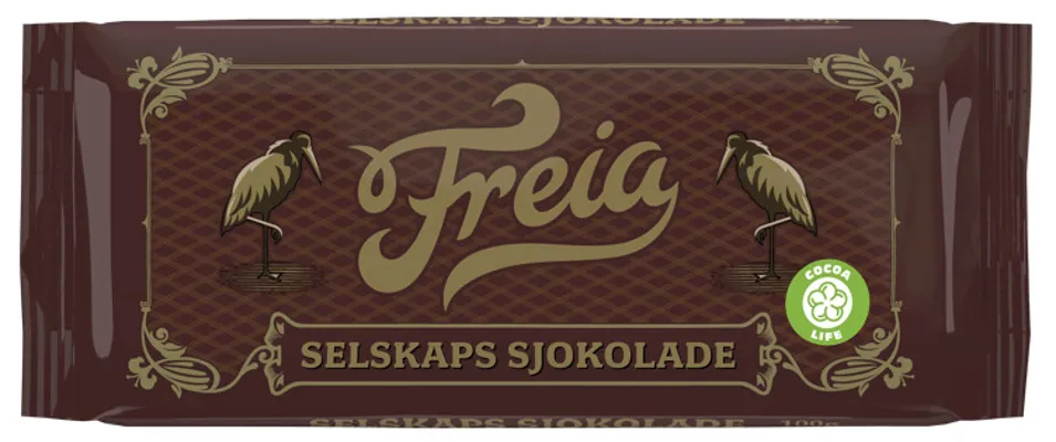 SELSKAPSJOKOLADE 100G FREIA SELSKAPSJOKOLADE 100G FREIA