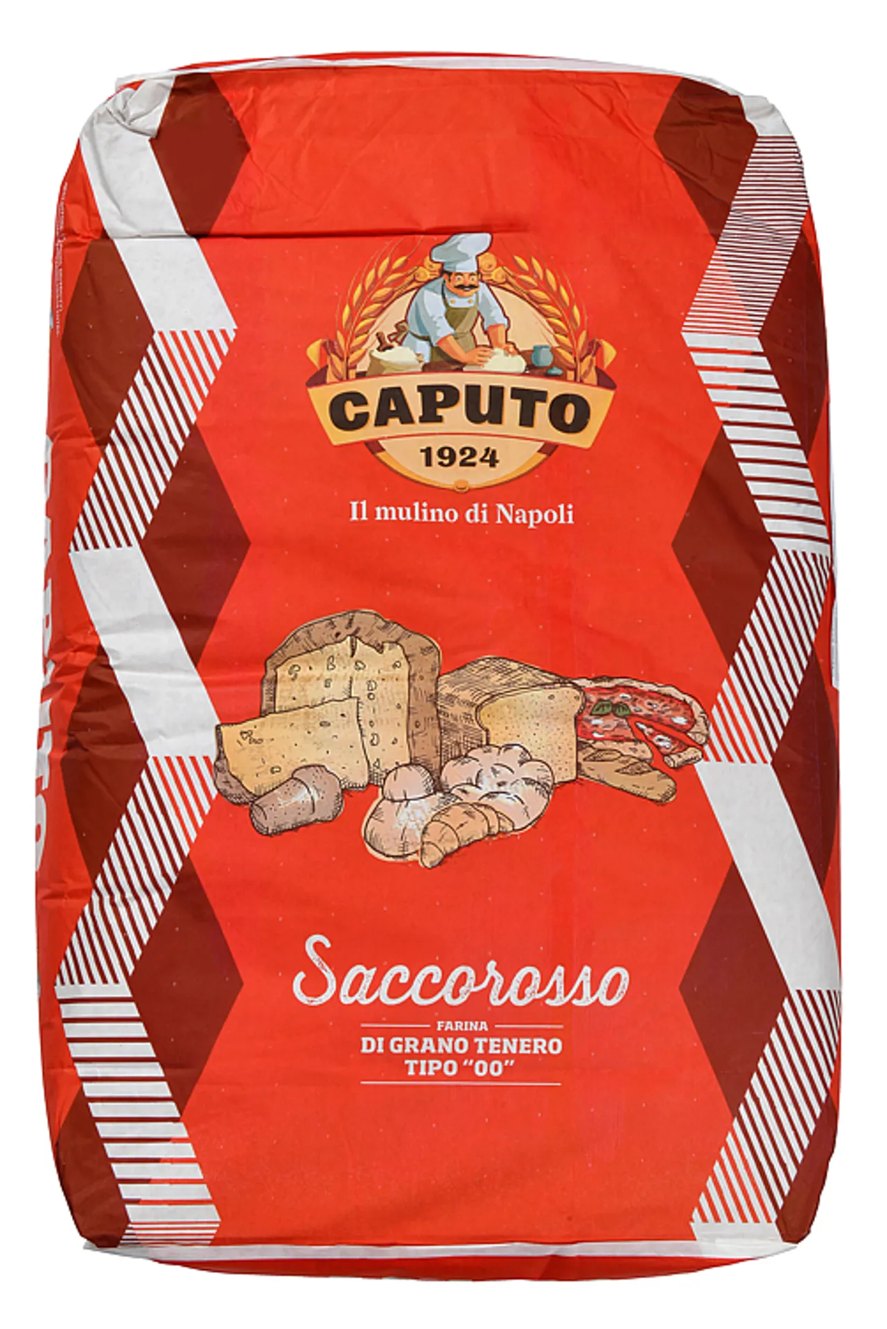 HVETEMEL SACCOROSSO 00 25KG CAPUTO