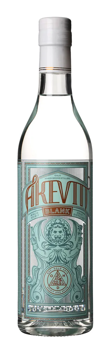 OSLO HÅNDVERKSDESTILLERI AKEVITT BLANK 45% 50CL OSLO HÅNDVERKSDESTILLERI AKEVITT BLANK 45% 50CL