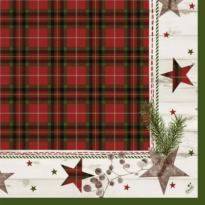 SERVIETT 3L40CM NATURALLY CHRISTMAS 250STK SERVIETT 3L40CM NATURALLY CHRISTMAS 250STK