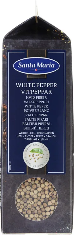 HVIT PEPPER HEL 550G SANTA MARIA HVIT PEPPER HEL 550G SANTA MARIA