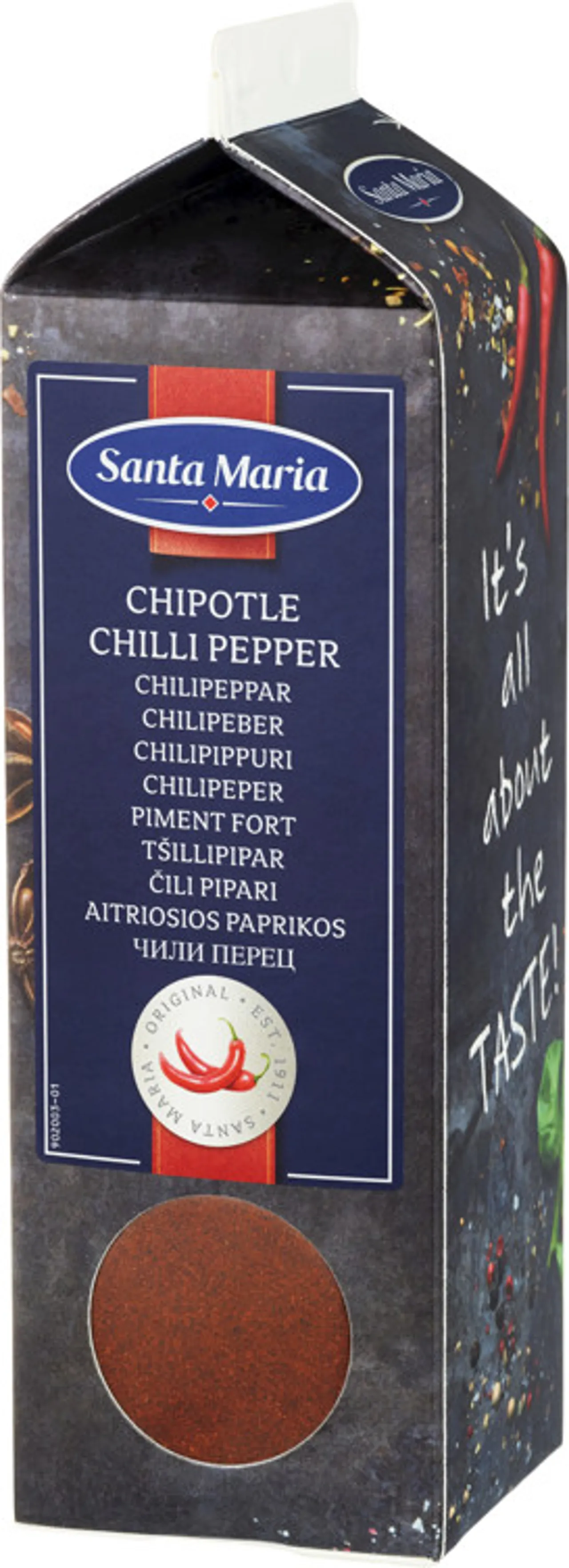 CHILIPEPPER CHIPOTLE 500G SANTA MARIA