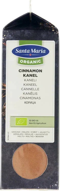 KANEL MALT ØKOLOGISK 380G SANTA MARIA KANEL MALT ØKOLOGISK 380G SANTA MARIA