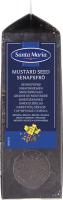 Sennepsfrø Brune 610g Santa Maria