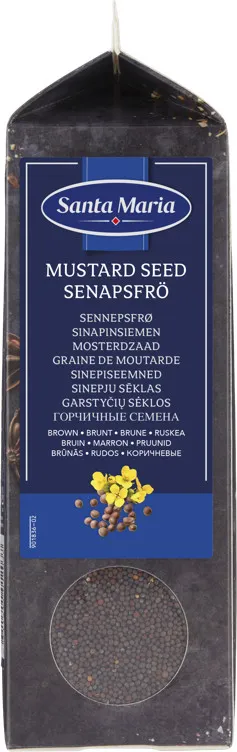 SENNEPSFRØ BRUNE 610G SANTA MARIA SENNEPSFRØ BRUNE 610G SANTA MARIA
