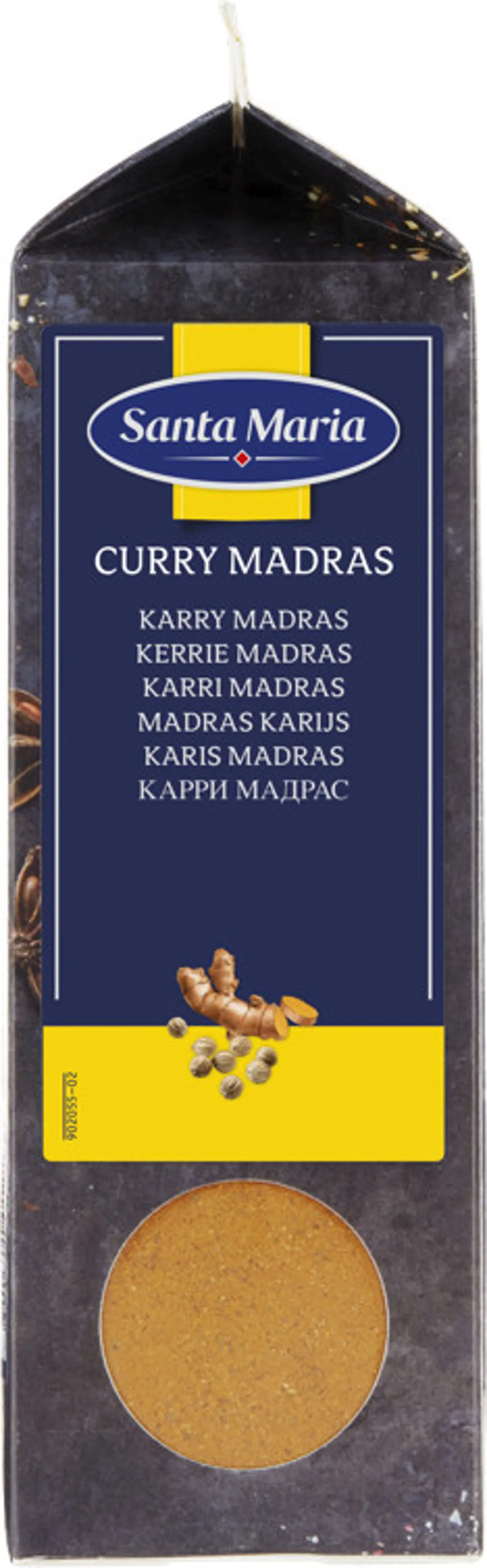 CURRY MADRAS 435G SANTA MARIA