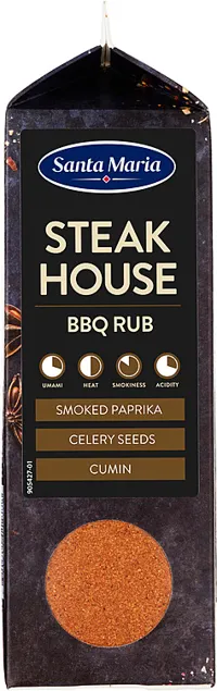 Bbq Rub Steakhouse 565g Santa Maria