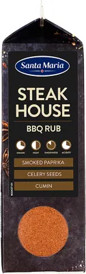 Bbq Rub Steakhouse 565g Santa Maria