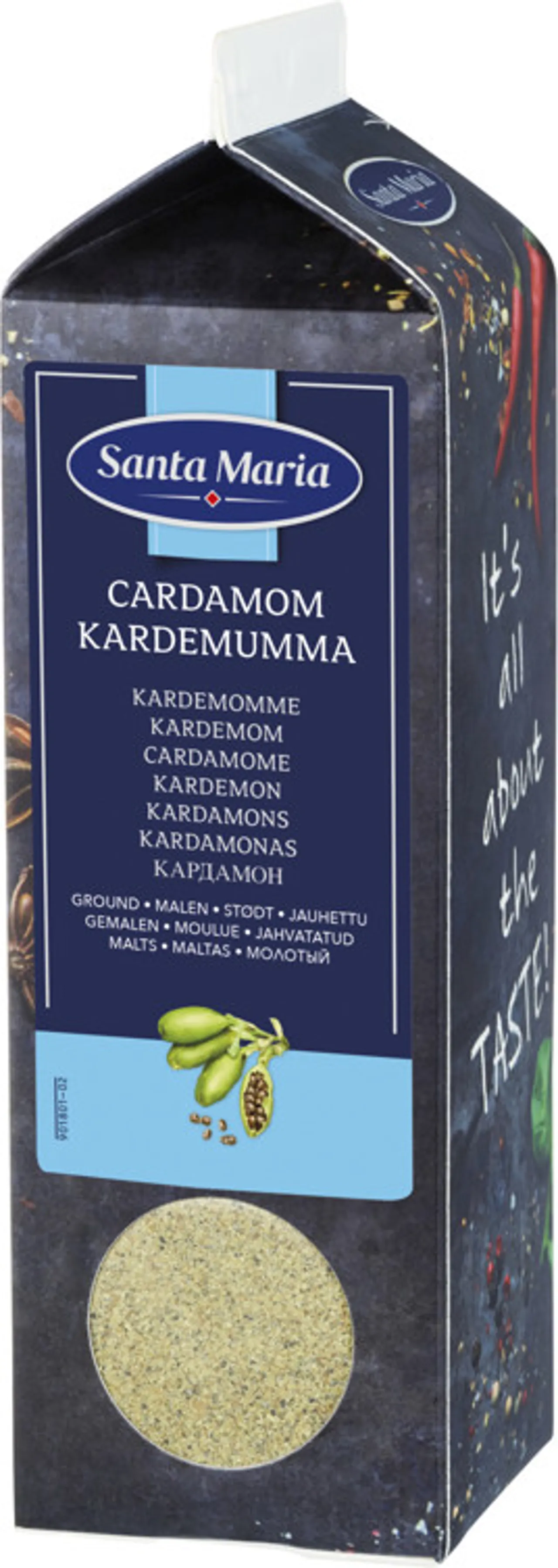 KARDEMOMME MALT 370G SANTA MARIA