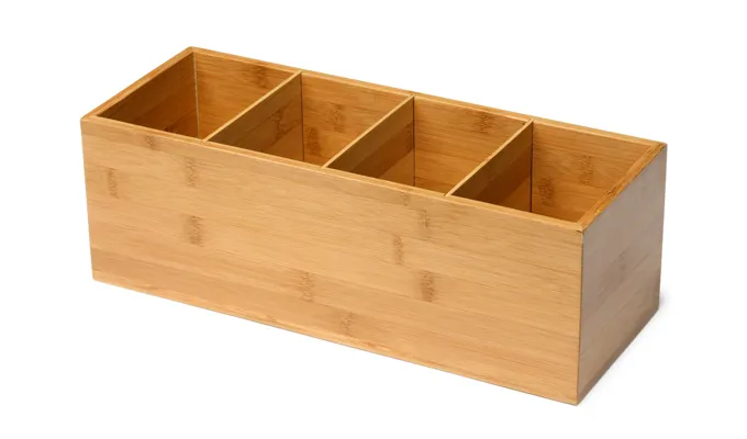 BORDDISPENSER BAMBOO 36X14CM BORDDISPENSER BAMBOO 36X14CM