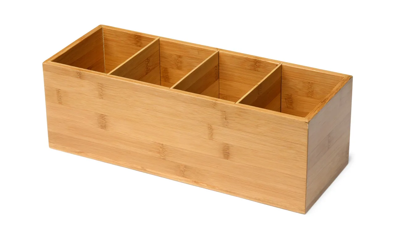 BORDDISPENSER BAMBOO 36X14CM
