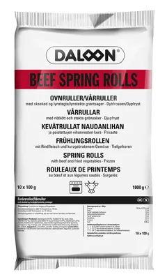 Vårrull Oksekjøtt 1000g