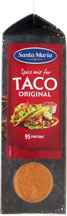 TACO ORIGINAL SPICE MIX 532G SANTA MARIA TACO ORIGINAL SPICE MIX 532G SANTA MARIA