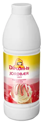 Jordbærsaus 800ml Diplom-Is