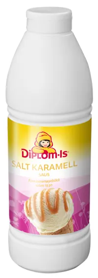 Salt Karamellsaus 800ml Diplom-Is