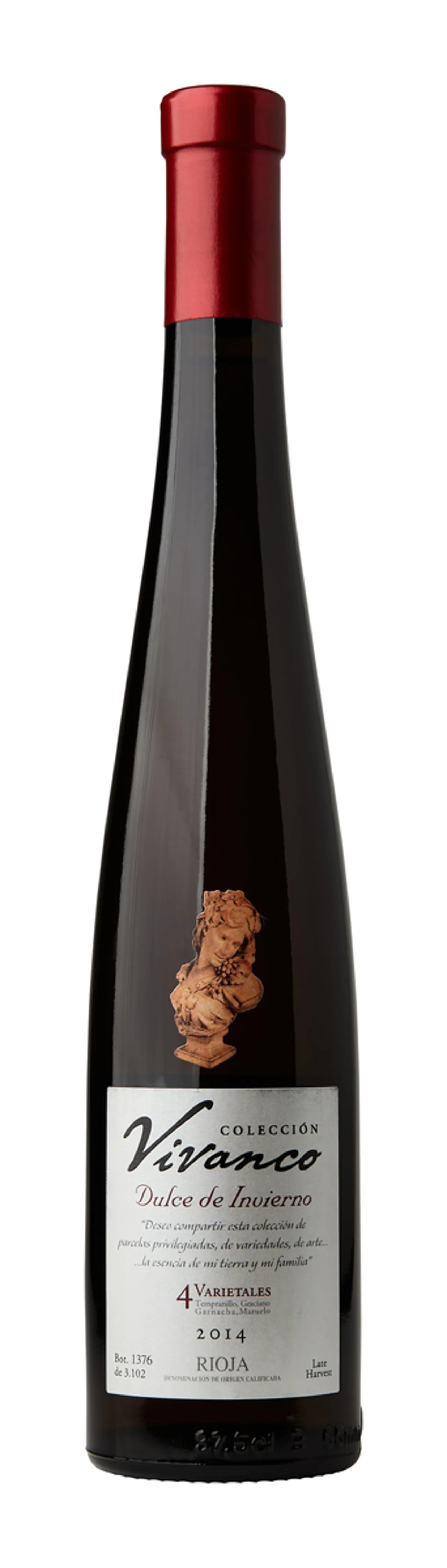 VIVANCO COLECCION 4 VARIETALES DULCE DE INVIERNO 13,5%37,5CL