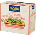 WASA KNEKKEBRØD SESAM&HAVSALT GLUTENFRI 240G