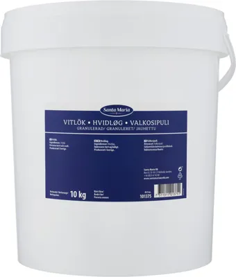 Hvitløk Granulert 10kg Santa Maria