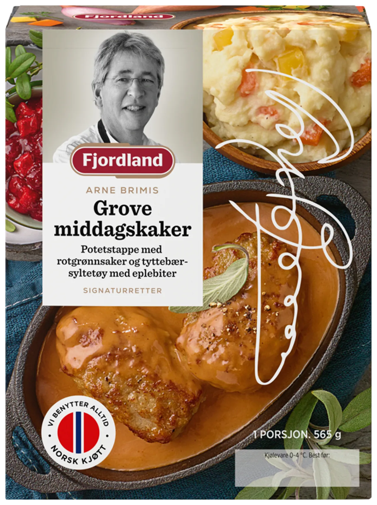 BRIMI GROVE MIDDAGSKAKER 565G FJORDLAND