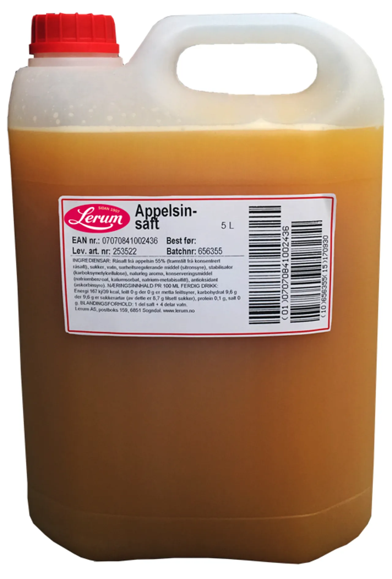 APPELSINSAFT 5L LERUM