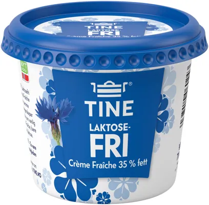 CREME FRAICHE LAKTOSEFRI 300G TINE CREME FRAICHE LAKTOSEFRI 300G TINE