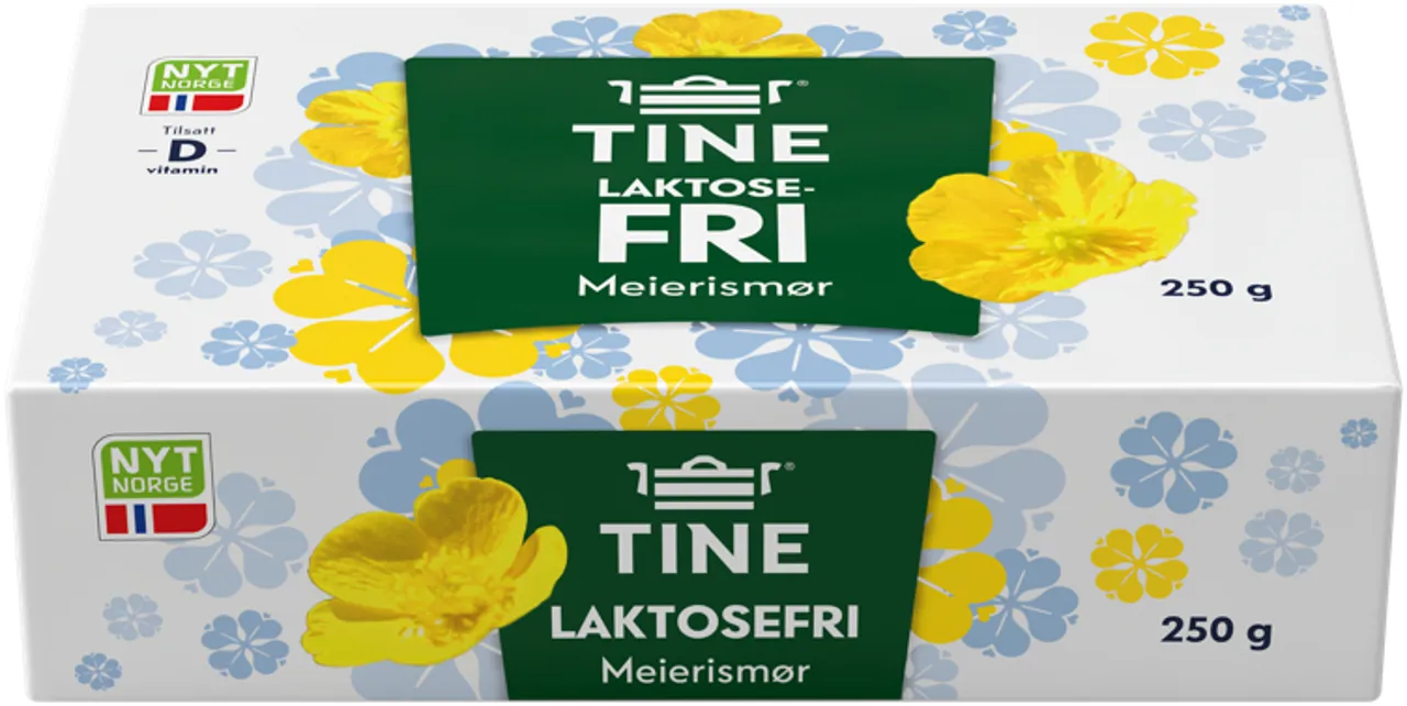 TINE LAKTOSEFRITT SMØR 250G