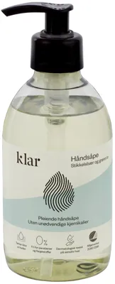 Klar Håndsåpe 300ml