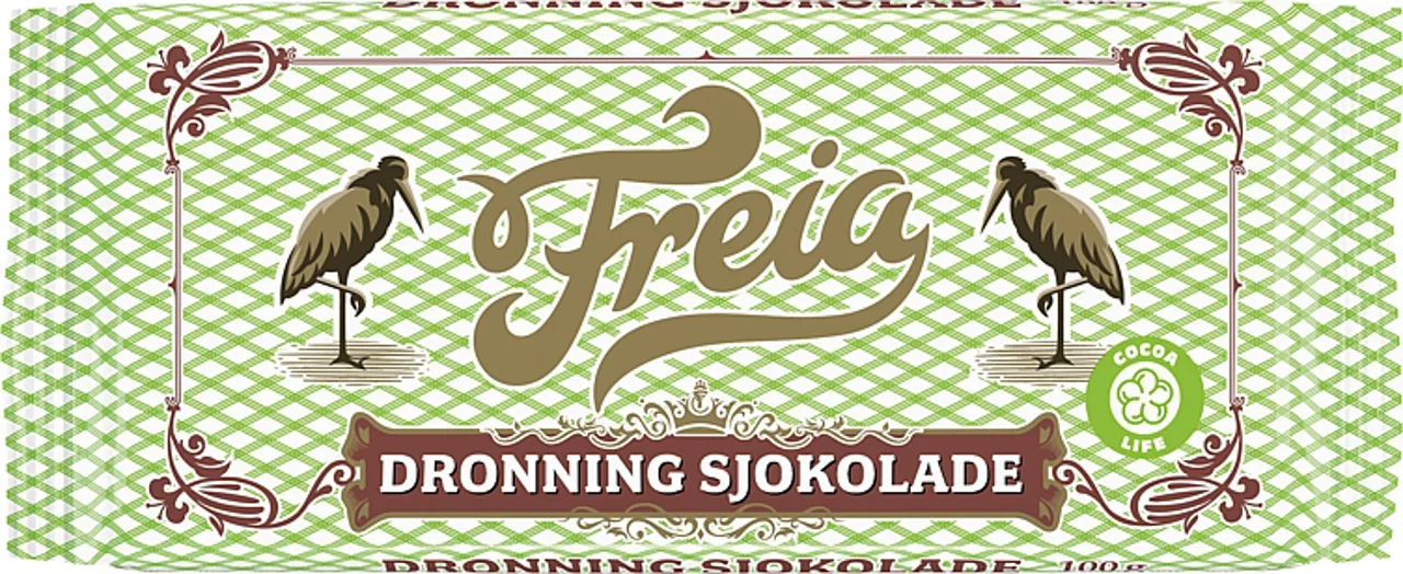 DRONNINGSJOKOLADE 100G FREIA