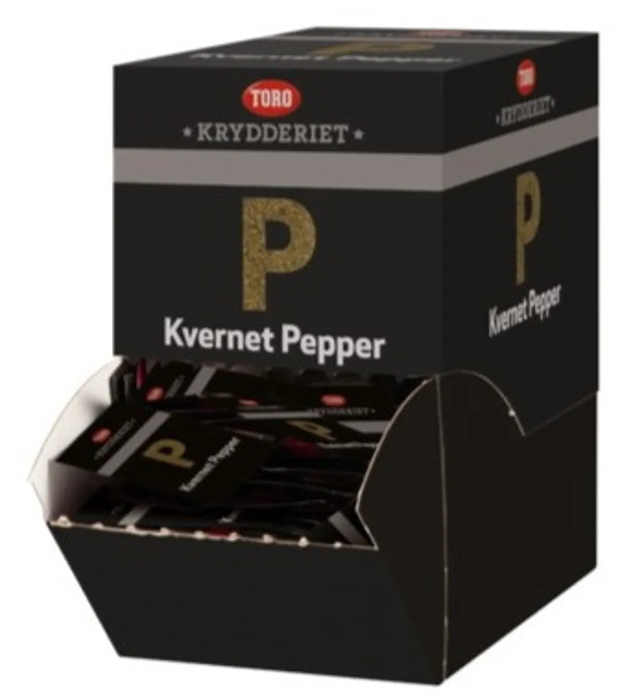 SORT PEPPER 1000STK TORO KRYDDER