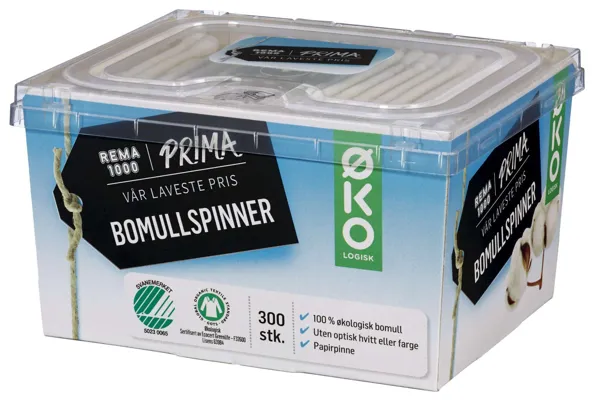 Bomullspinner 300stk