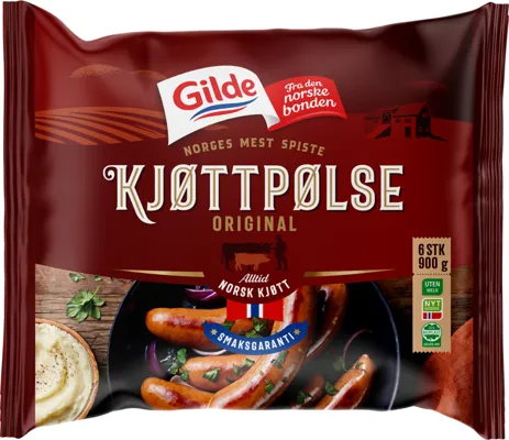 KJØTTPØLSE ORIGINAL 900G KJØTTPØLSE ORIGINAL 900G