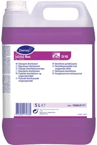 Suma Bac D10 2x5l Rengjør
