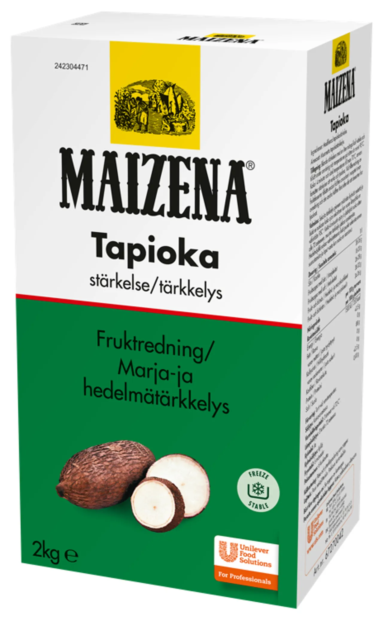 TAPIOKASTIVELSE 2KG MAIZENA
