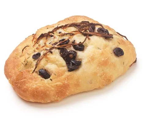 Focaccia Løk Og Oliven 130g My Bakery