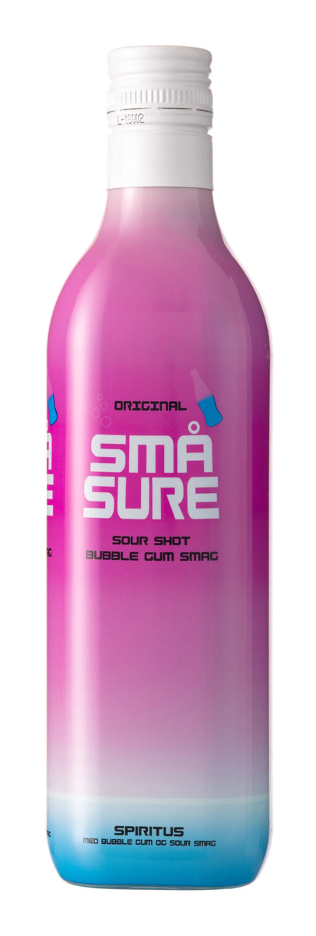 SMÅ SURE BUBBLE GUM 16,4% 100CL