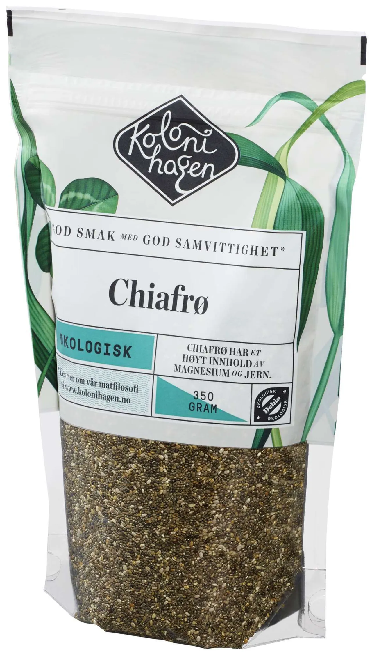 CHIAFRØ ØKOL. 350G