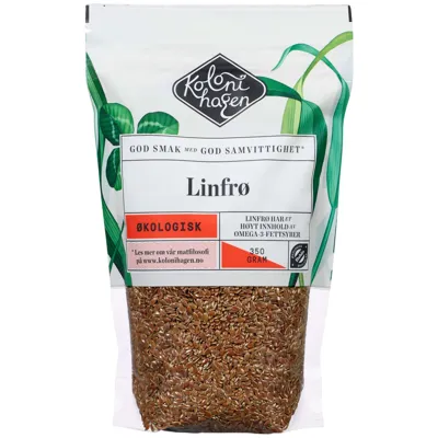 Linfrø Økol. 350g