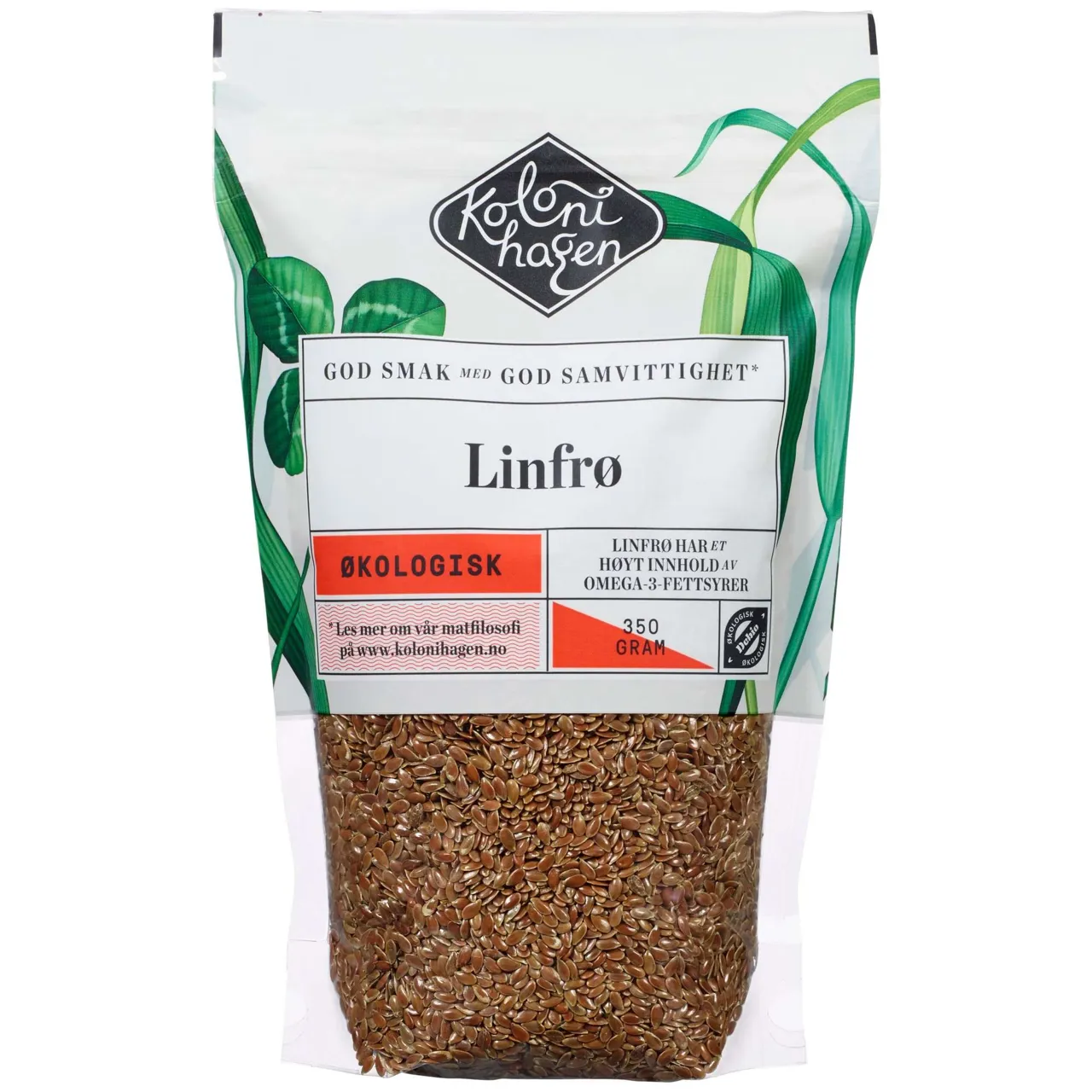 LINFRØ ØKOL. 350G